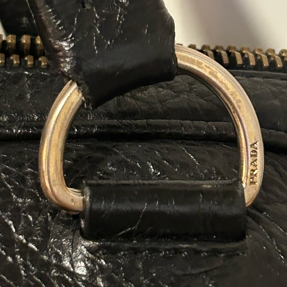Prada Berlino Trimmed Tessuto Bag - Picture 13 of 13